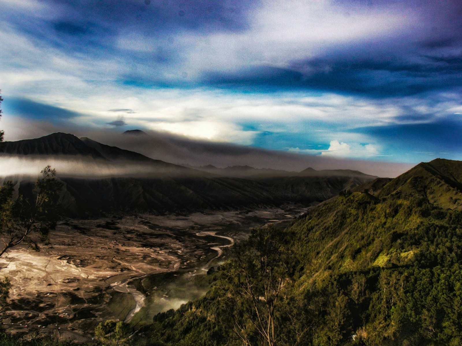 Mount Bromo volcano in East Java, Indonesia
