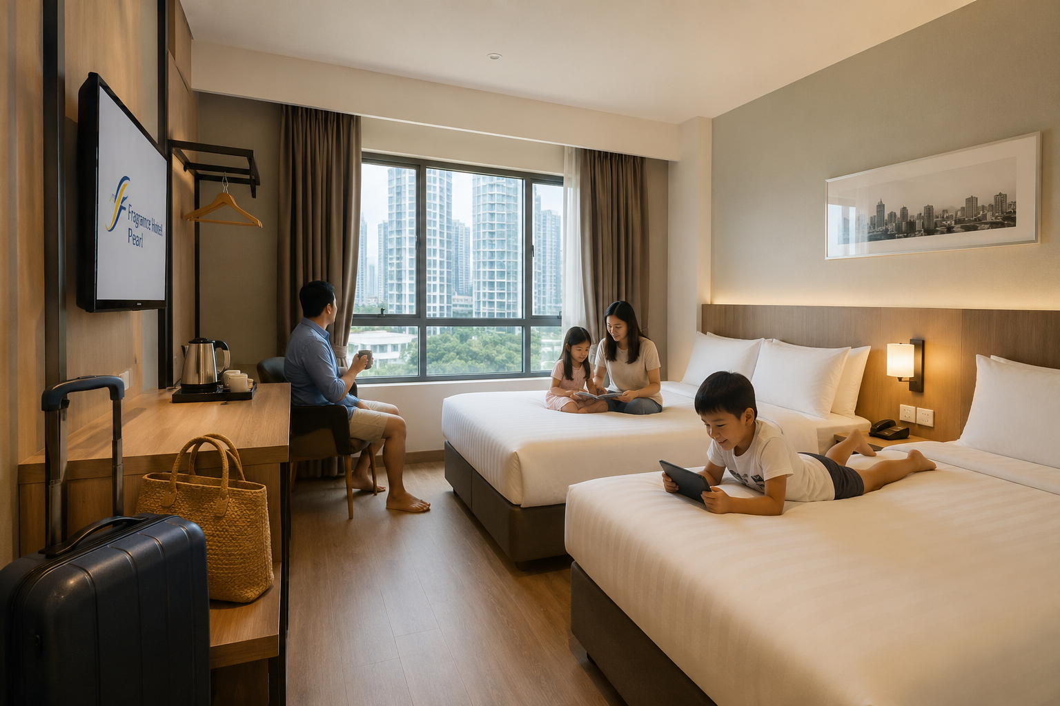 Where to stay in Singapore with a family on a budget (under SGD 250/night)