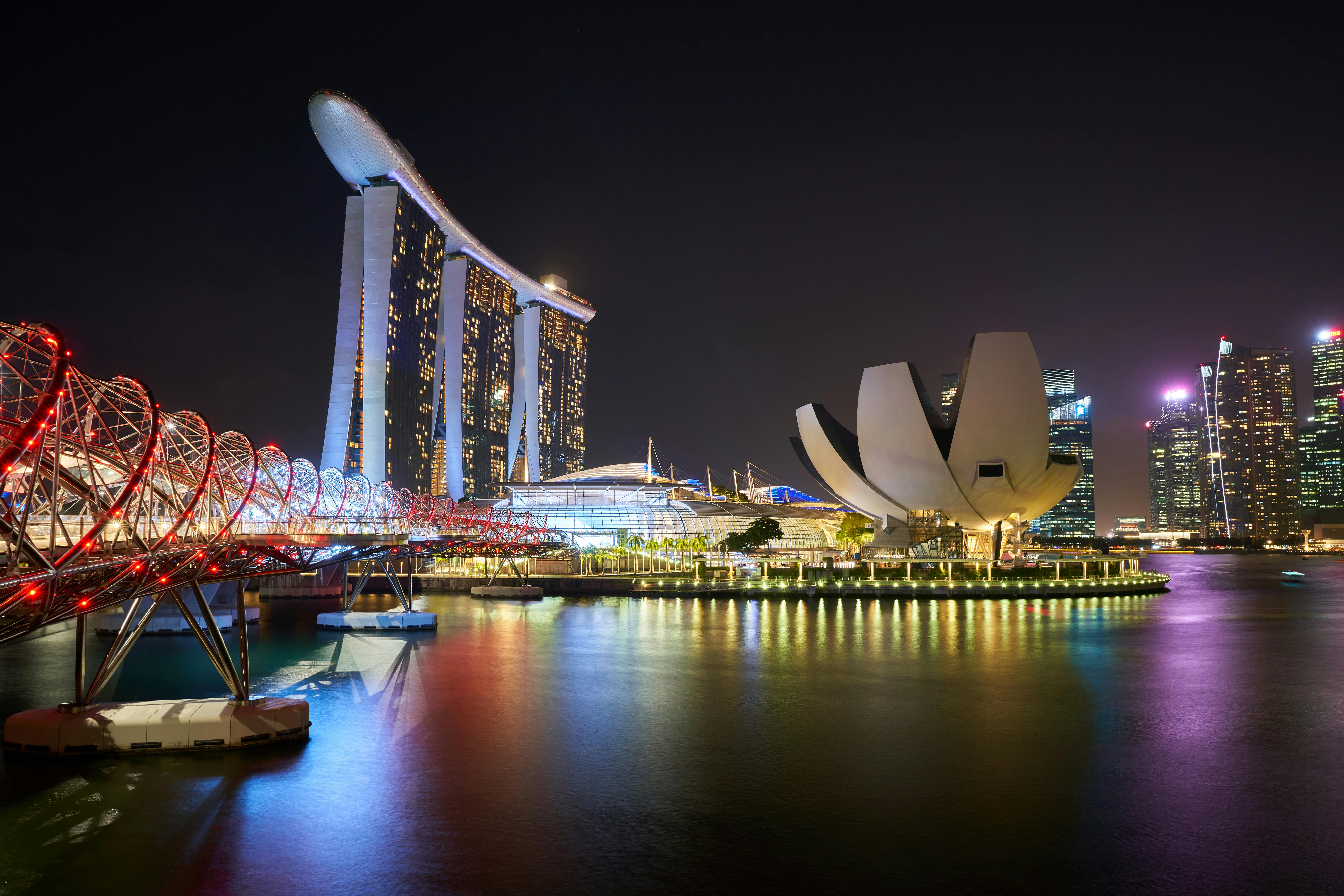 Gardens by the Bay Supertree Grove in Singapore