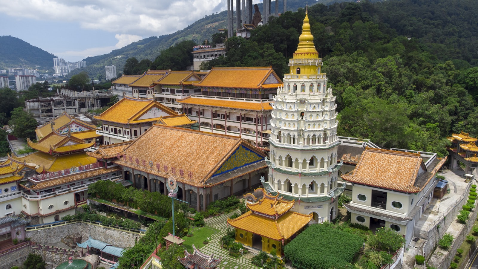 Kek Lok Si Temple complex in Penang